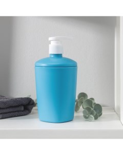 Дозатор для жидкого мыла Aqua 300 мл цвет голубой Беросси
