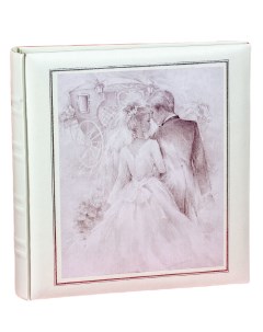 Фотоальбом свадебный Холст на 160 фото 13х18 см и 20 страниц 23х26 см кармашки Climax