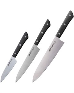 Набор из 3 х ножей Harakiri SHR 0220B K Samura