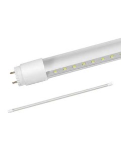 Лампа светодиодная LED T8 П PRO 20Вт прозрачная нейтр бел G13 4690612030982 In home
