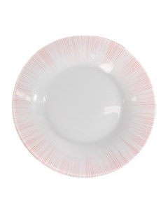Тарелка Фокус d 19 5 см цвет розовый Pasabahce
