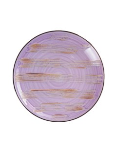 Тарелка обеденная Scratch d 22 5 см цвет сиреневый Wilmax