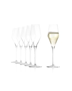 Набор из 6 фужеров для шампанского 292мл Quatrophil Flute Champagne 2310029 6 Stolzle