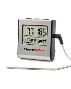 Кухонный цифровой термометр с щупом tp16 Thermopro