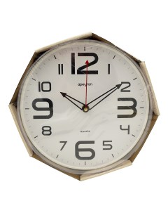 Часы настенные 25 см белые Apeyron
