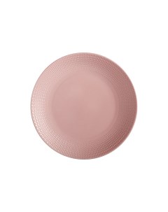 Тарелка обеденная Corallo 27см розовая фарфор CD497 IK0117_ Casa domani