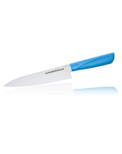 Нож кухонный поварской Шеф нож 3014 BLU лезвие 18 см сталь 1К6 Япония Hatamoto