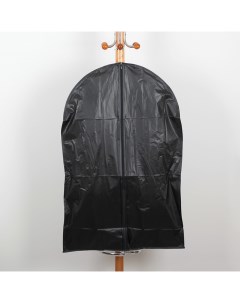Чехол для одежды 60x90 см плотный PEVA цвет чёрный Доляна