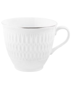 Чашка для чая Sofia отводка платина 220 мл Cmielow