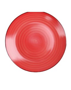 Тарелка обеденная Морской мир d 27 см цвет красный Доляна