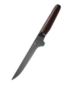 Нож кухонный филейный с деревянной ручкой Tobacco 16 см Apollo
