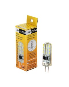 Лампа светодиодная Corn Micro G4 1 5 Вт 4200 K 320 35х10 мм Ecola