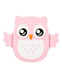 Ланч бокс Owl pink 16 см Fun
