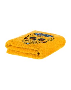 Полотенце Los Muertos для ванной 50х90 см цвет желтый Moroshka