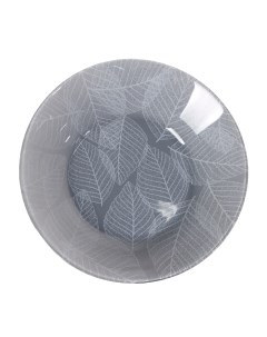 Тарелка глубокая Графи d 22 см цвет серый Pasabahce