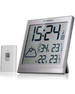 Метеостанция ClimaTemp JC LCD серебристая 7004404HZI000 Bresser