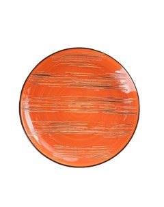 Тарелка десертная Scratch d 17 5 см цвет оранжевый Wilmax