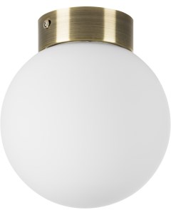 Потолочный светильник круглый в форме шара бронза Globo 812011 Lightstar