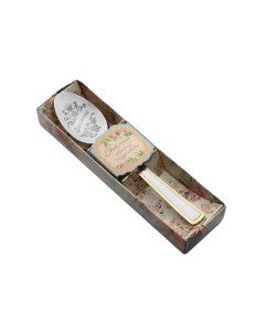 Ложка с гравировкой чайная Светлана в подарочной коробке Семейные традиции