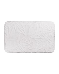 Мягкий коврик Shelest для ванной комнаты 50х80 см цвет белый Moroshka