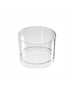 Чашка одноразовая Ноль 60 мл 5 3 см цвет прозрачный 15 шт Nobrand
