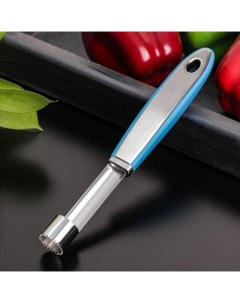 Нож для сердцевины Blade 21 см ручка soft touch цвет синий Доляна