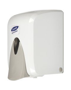 Дозатор для жидкого мыла Professional 800 мл бело серый пластик Luscan