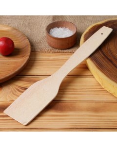 Лопатка кухонная деревянная Nobrand