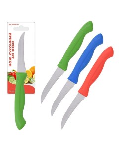 Нож кухонный для овощей длина 18 см Мультидом