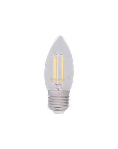 Лампа филаментная Свеча CN35 7 5 Вт 4000K E27 диммируемая 604 090 Rexant