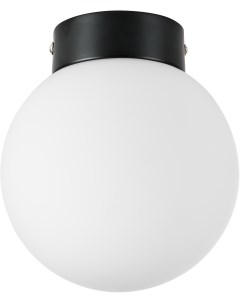 Потолочный светильник круглый в форме шара черно белый Globo 812017 Lightstar