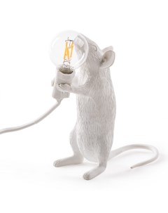 Светильник настольный Mouse Lamp Standing белый Seletti