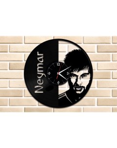 Часы из виниловой пластинки Neymar (c) vinyllab