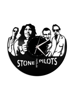 Часы из виниловой пластинки Stone Temple Pilots (c) vinyllab