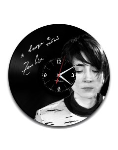 Часы из виниловой пластинки Одри Хепберн (c) vinyllab