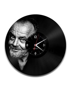 Часы из виниловой пластинки Джек Николсон (c) vinyllab