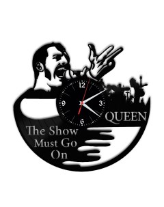 Часы из виниловой пластинки Queen (c) vinyllab