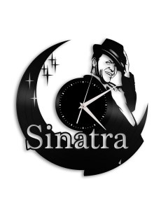 Часы из виниловой пластинки Frank Sinatra (c) vinyllab