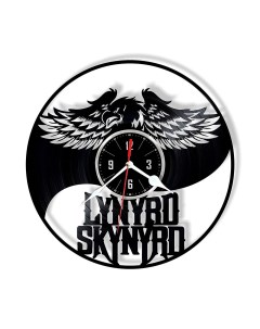 Часы из виниловой пластинки Lynyrd Skynyrd (c) vinyllab