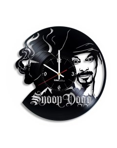 Часы из виниловой пластинки Snoop Dogg (c) vinyllab
