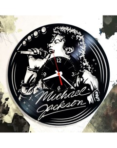 Часы из виниловой пластинки Michael Jackson (c) vinyllab