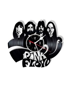 Часы из виниловой пластинки Pink Floyd (c) vinyllab