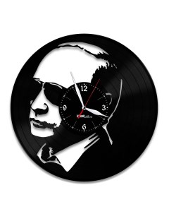 Часы из виниловой пластинки В В Путин (c) vinyllab