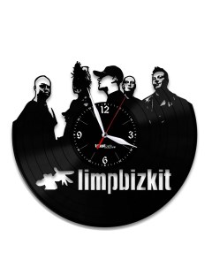 Часы из виниловой пластинки Limp Bizkit (c) vinyllab