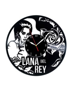 Часы из виниловой пластинки Lana Del Rey (c) vinyllab