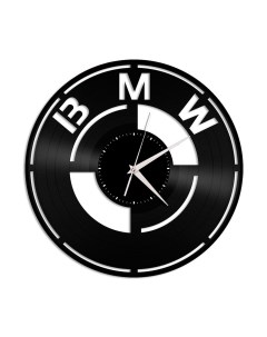 Часы из виниловой пластинки BMW (c) vinyllab