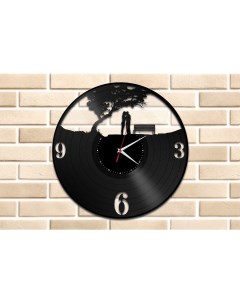 Часы из виниловой пластинки Влюбленные (c) vinyllab