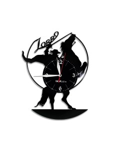 Часы из виниловой пластинки Зорро (c) vinyllab