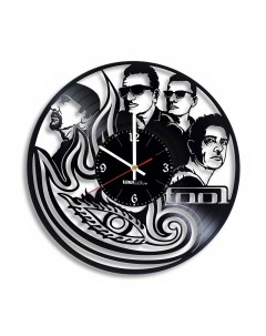 Часы из виниловой пластинки Tool (c) vinyllab