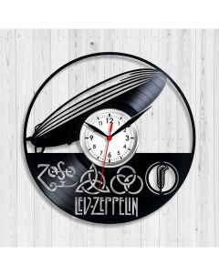 Часы из виниловой пластинки Led Zeppelin (c) vinyllab